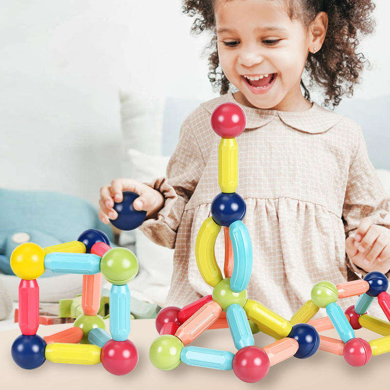 Magnetic Building Blocks Set - Image 2
