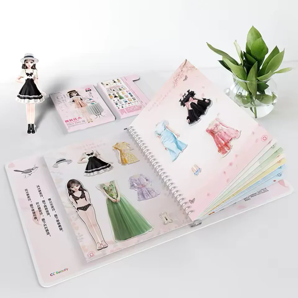 Magnetic Dress-Up Sticker Book - Image 3