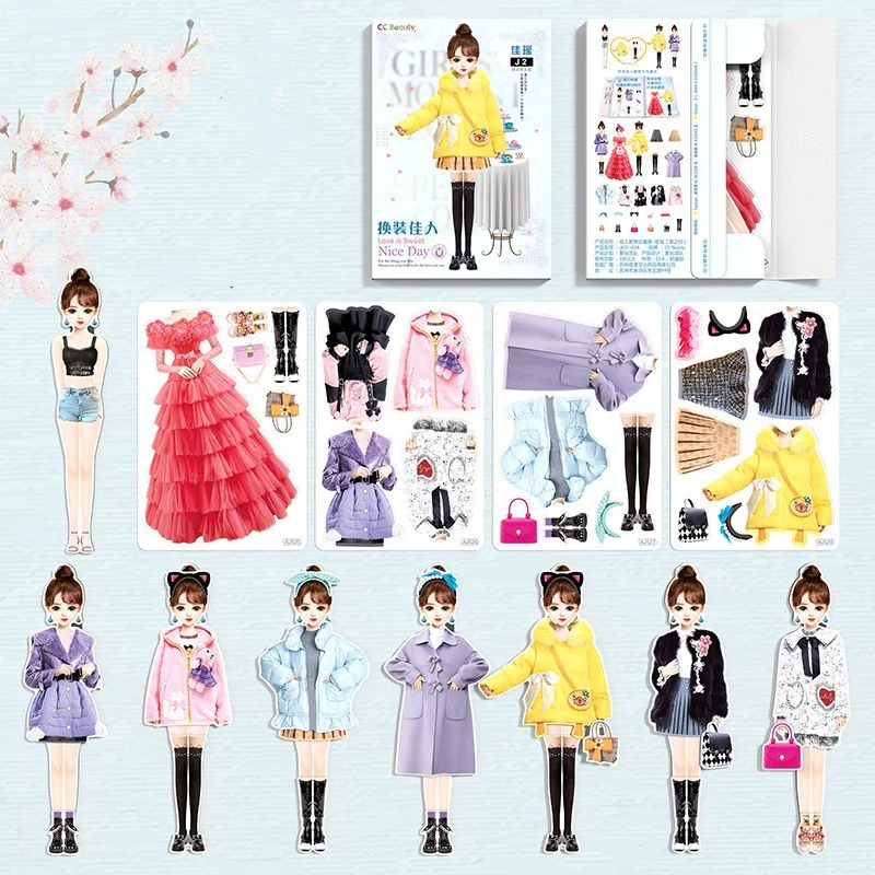 Magnetic Dress-Up Sticker Book - Image 4