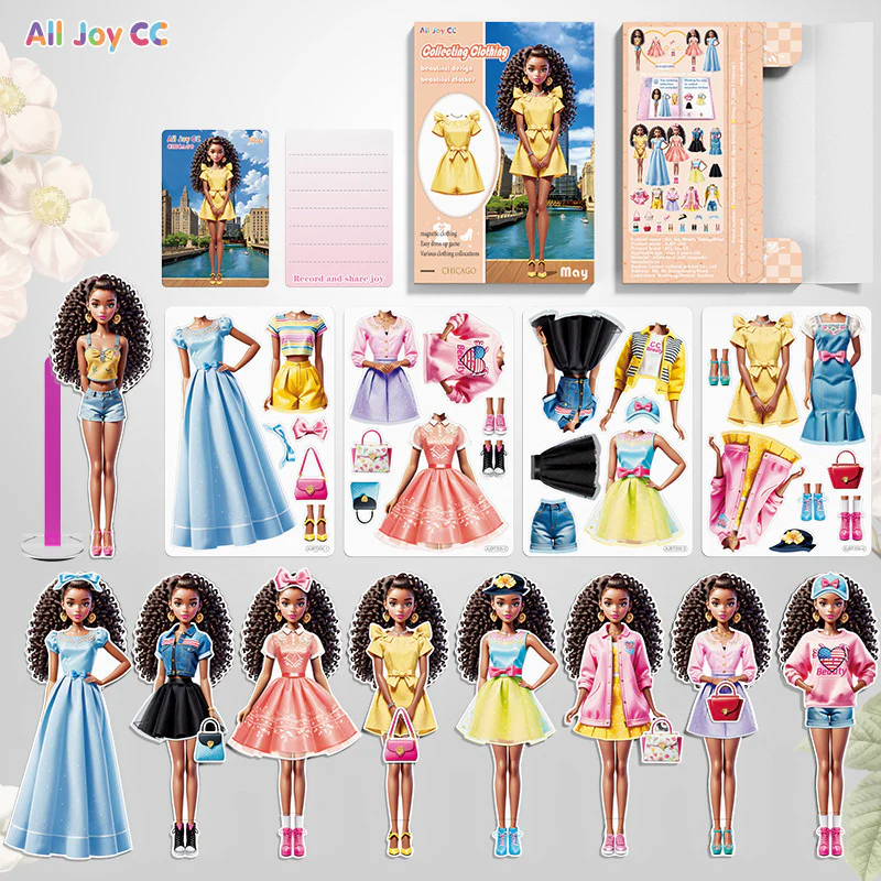 Magnetic Dress-Up Sticker Book - Image 5