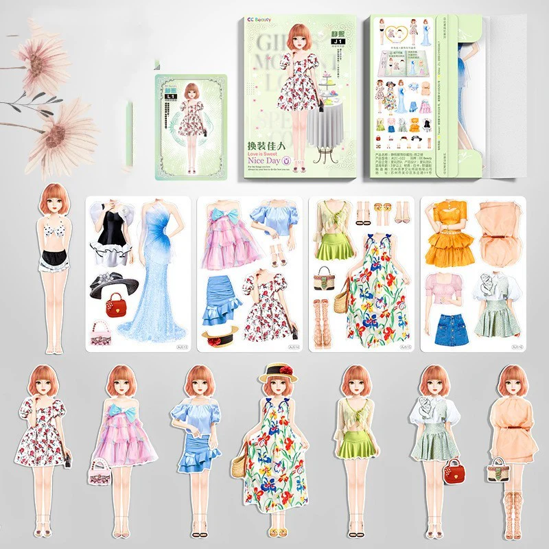 Magnetic Dress-Up Sticker Book - Image 8