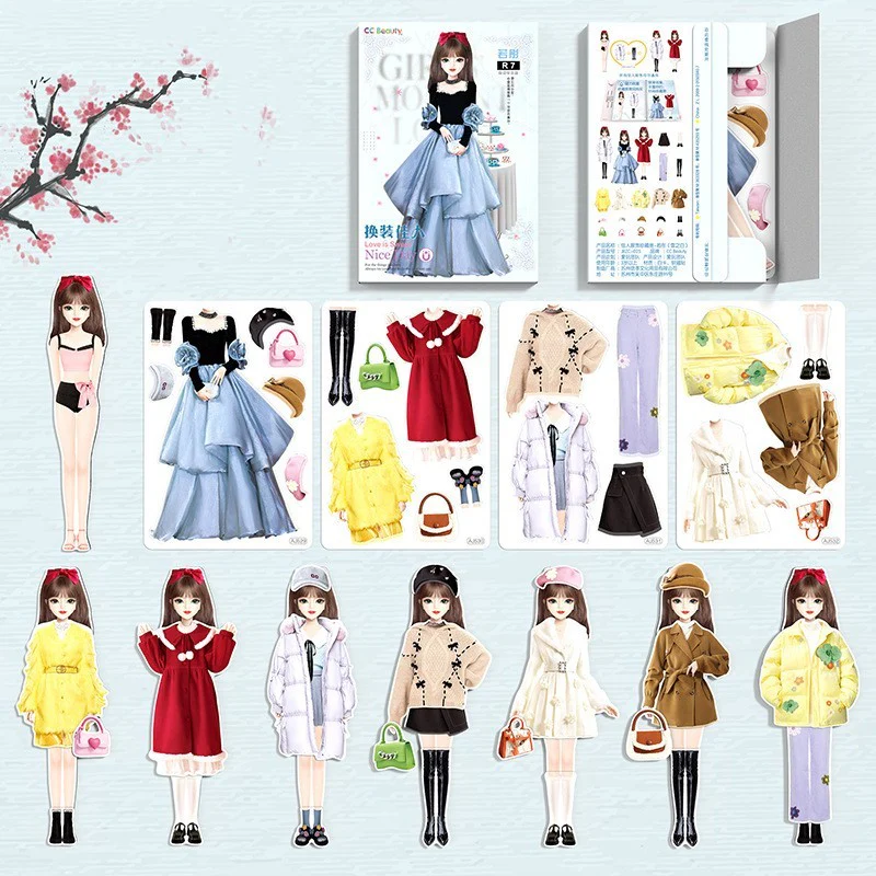 Magnetic Dress-Up Sticker Book - Image 9