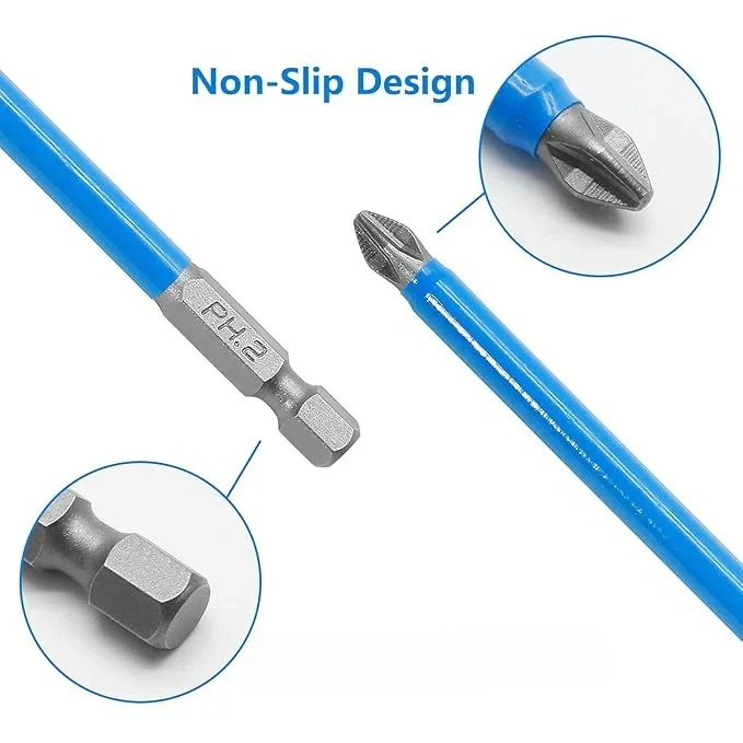 Anti-Slip Magnetic Screwdriver Bit Set - Image 2