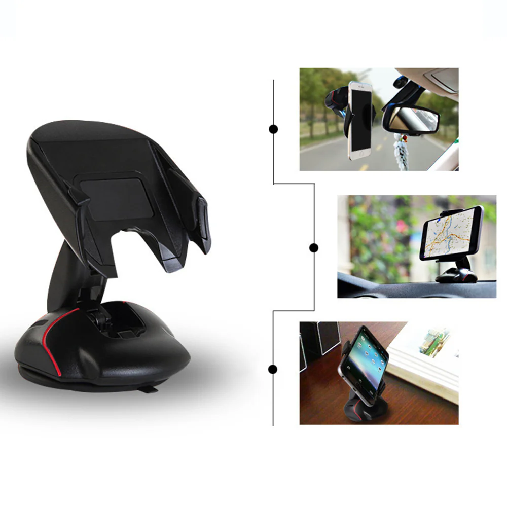 Mouse-Style 360° Phone Holder - Image 5