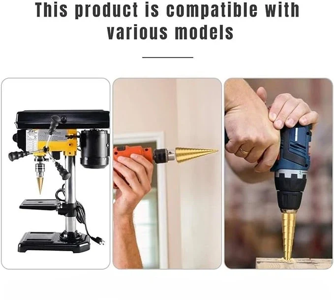 Multi-Sized Step Drill Set - Image 3