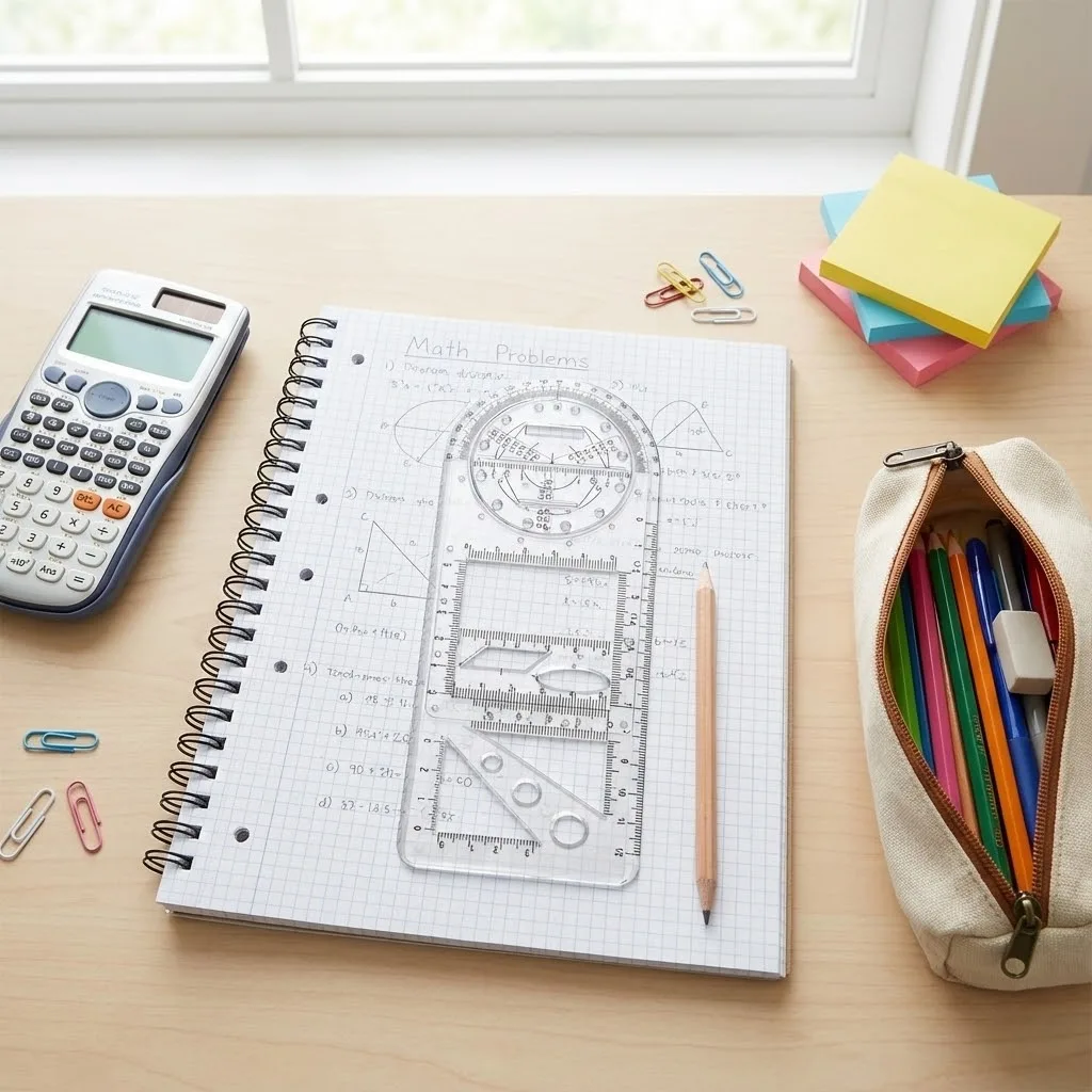 Multifunction Rotating Geometry Ruler - Image 7