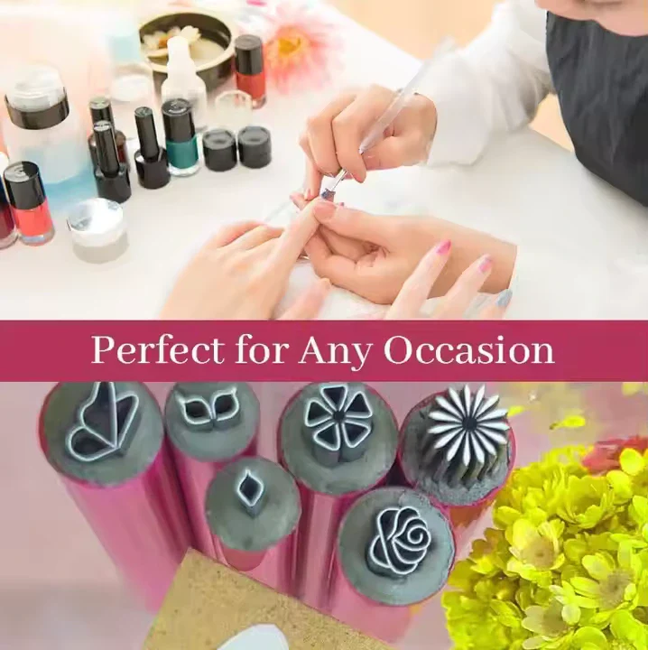 Nail Art Stamp Pen Set - Image 7