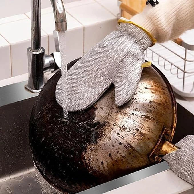 Non-scratch Dishwashing Gloves
