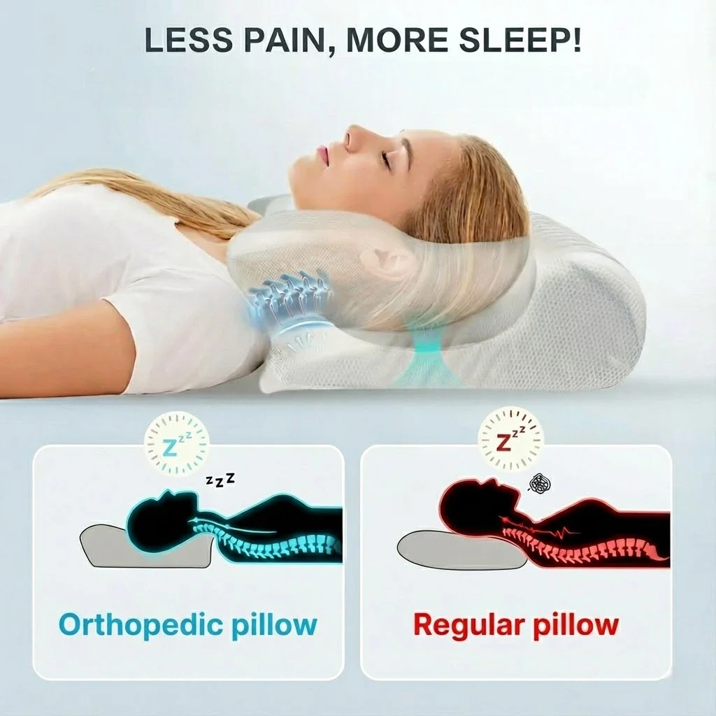 Orthopedic Cervical Neck Support Pillow - Image 2