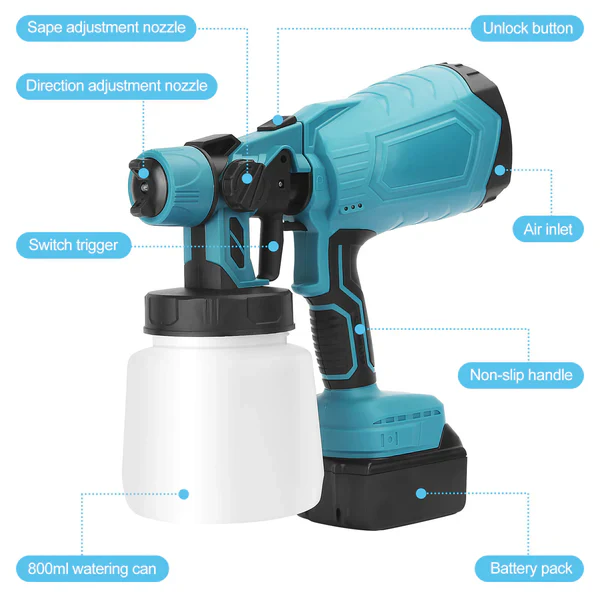 Portable Paint Spray Gun - Image 5