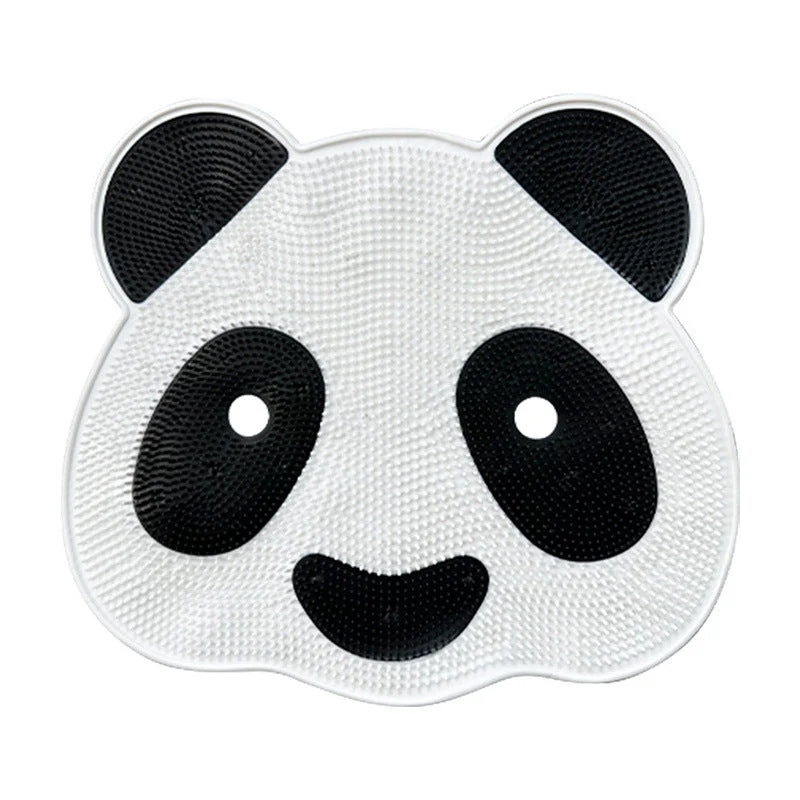 Panda Pattern Non-Slip Massage Bathroom Mat - Image 4