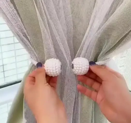 Pearl Magnetic Curtain Buckles - Image 14