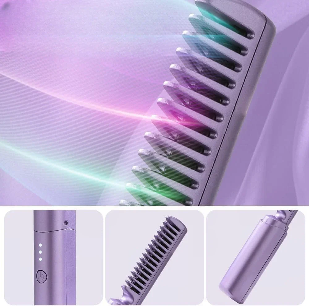 Portable Cordless Hair Straightener - Image 4