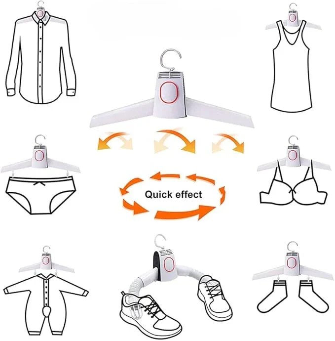 Portable Electric Clothes Drying Hanger - Image 2