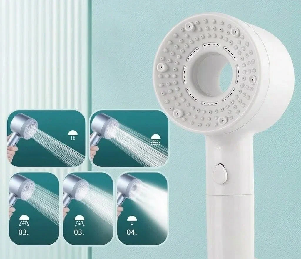 Pressurized Five-Mode Handheld Shower Head - Image 6