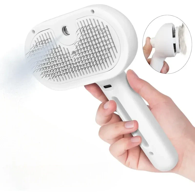 Rechargeable Steam Pet Brush - Image 6