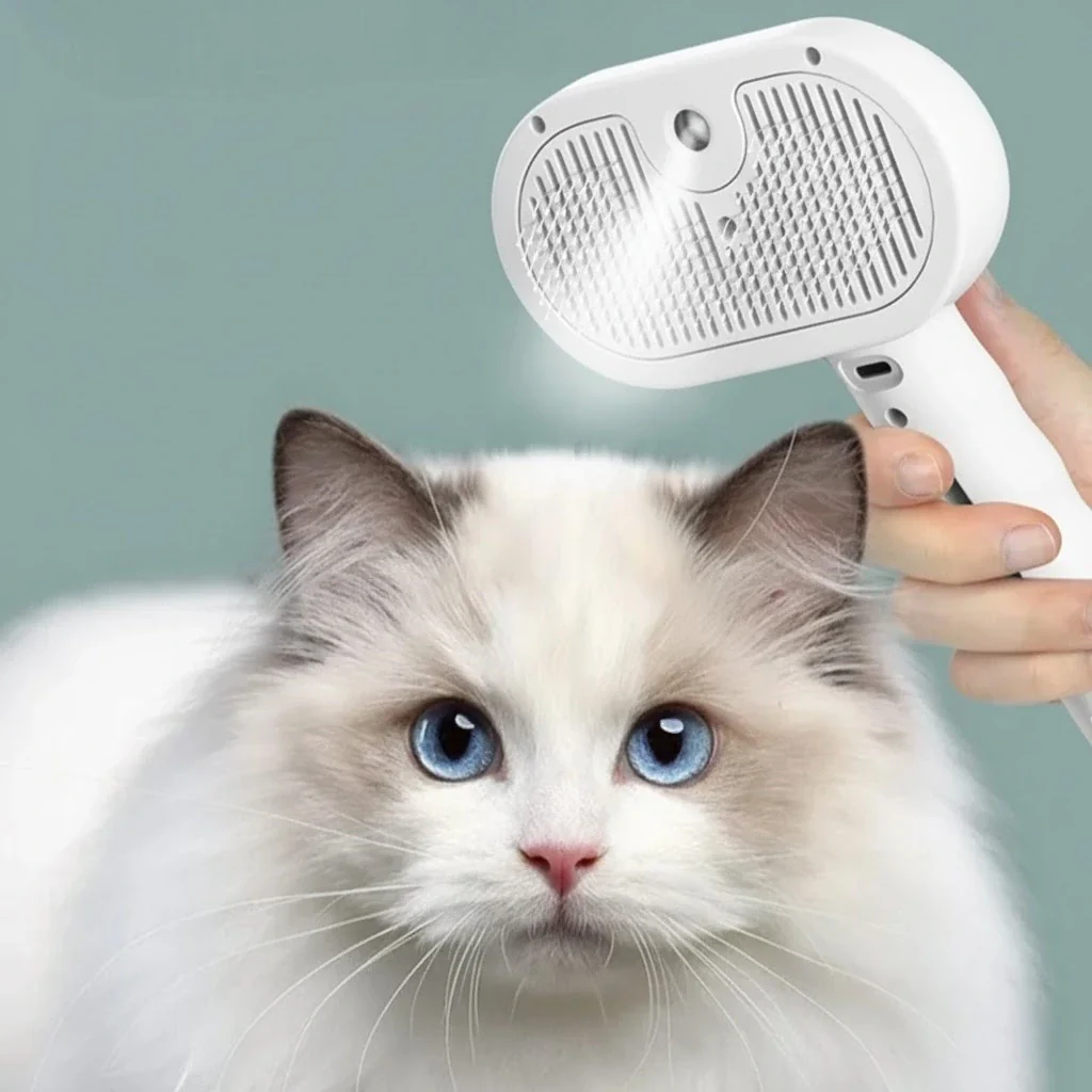 Rechargeable Steam Pet Brush - Image 9