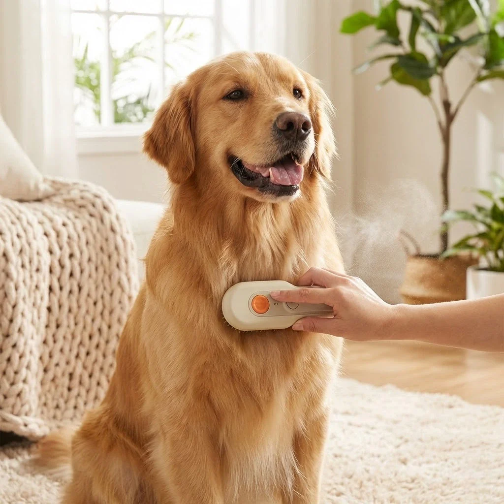 3-in-1 Steam Pet Brush - Image 2