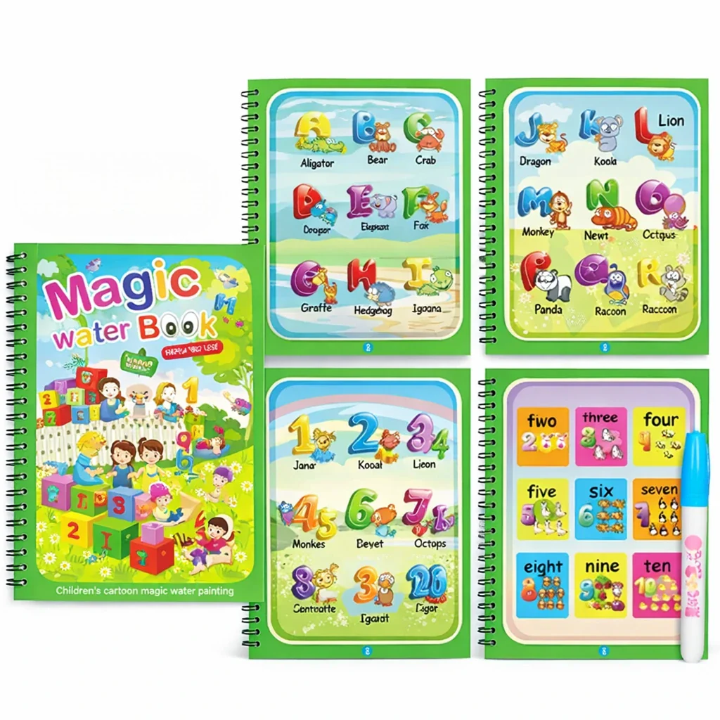 Reusable Magic Water Coloring Book - Image 8