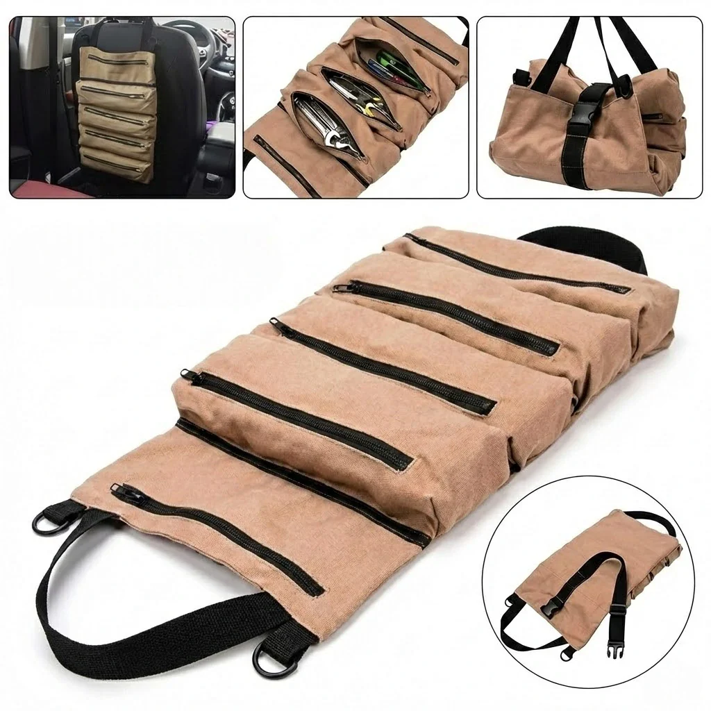 Roll-Up Tool Organizer Bag