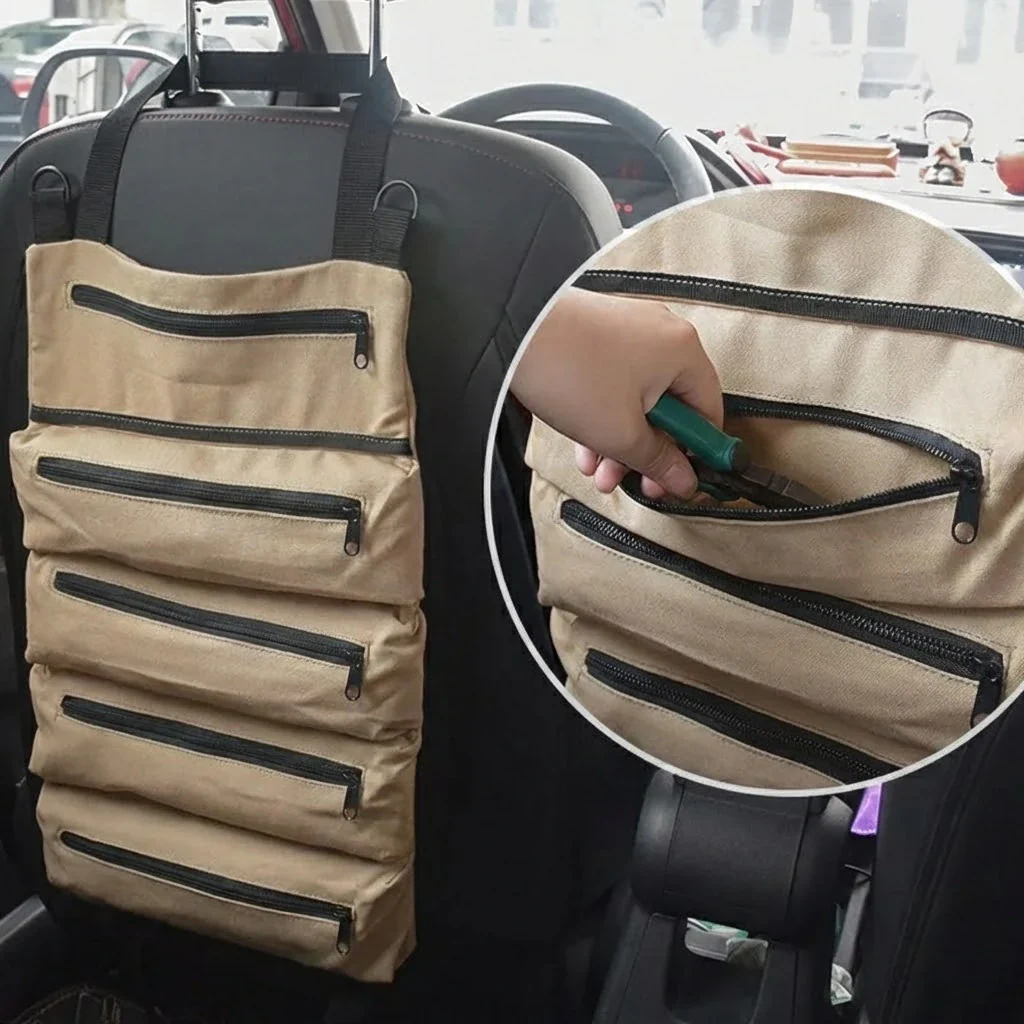 Roll-Up Tool Organizer Bag - Image 5