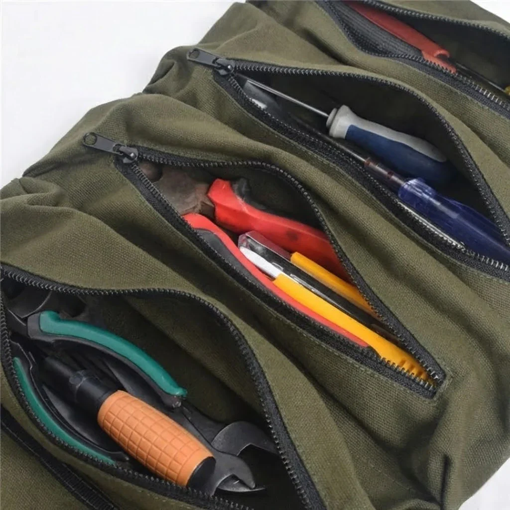 Roll-Up Tool Organizer Bag - Image 6