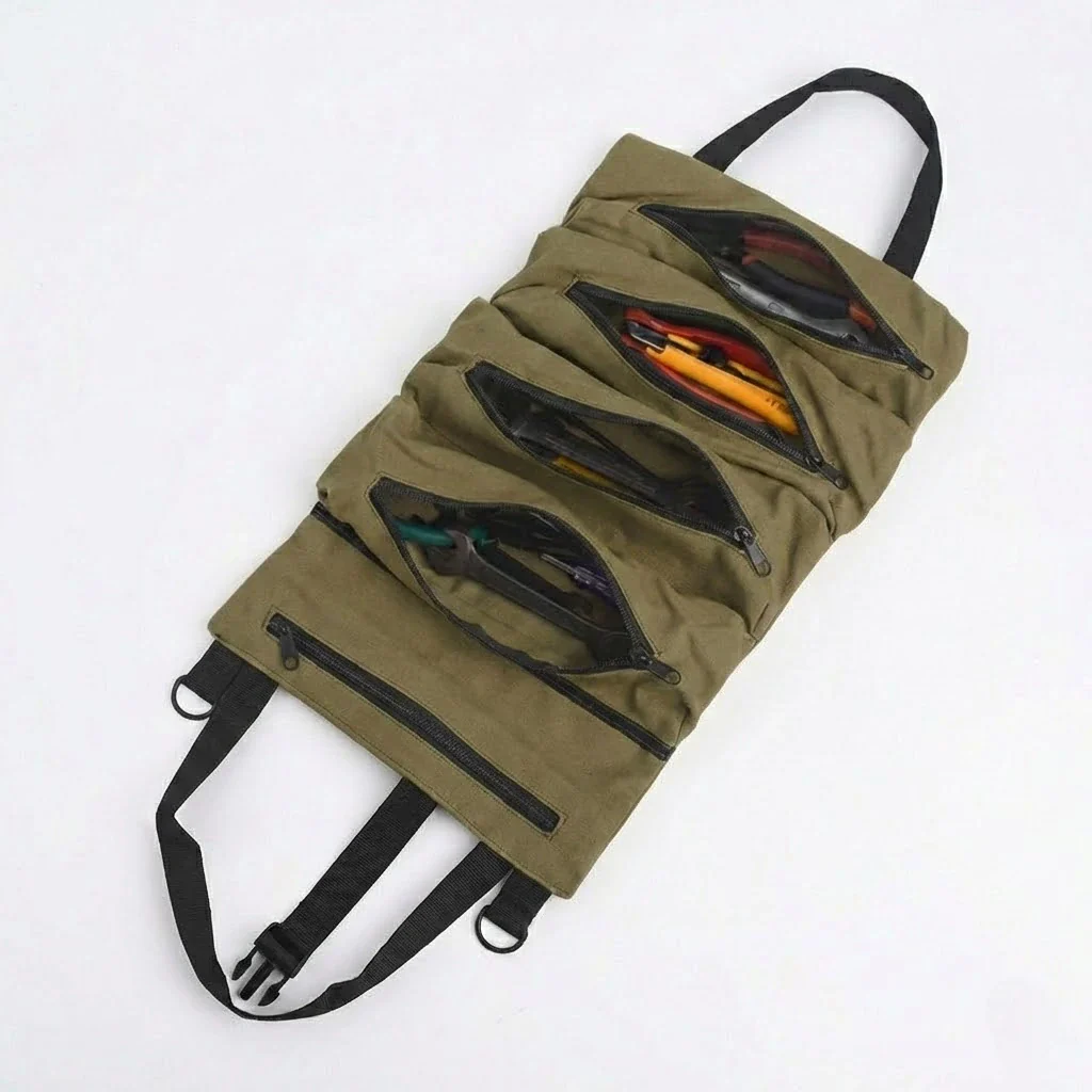 Roll-Up Tool Organizer Bag - Image 9