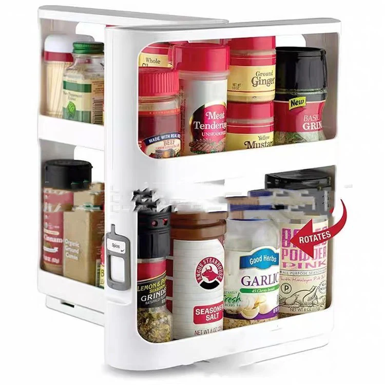 Rotating Storage Rack Organizer - Image 5