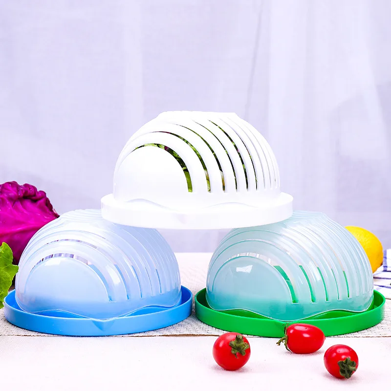 Salad and Vegetable Cutting Bowl - Image 3
