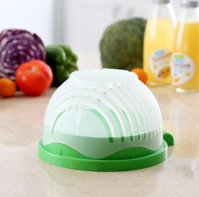 Salad and Vegetable Cutting Bowl - Image 4