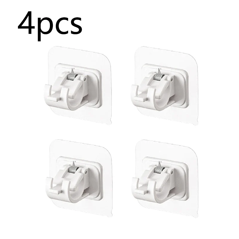 Self-Adhesive Curtain Rod Hooks (Set of 4) - Image 8