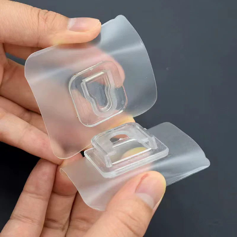 Self-Adhesive Transparent Hooks (Set of 10) - Image 8