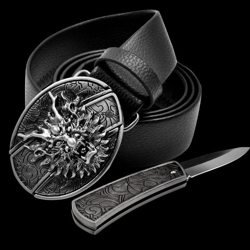 Self-defense Belt With a Hidden Knife - Image 3