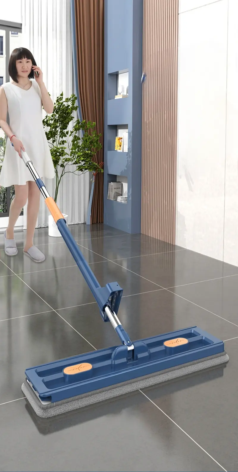 Self-Wringing 360° Flat Mop - Image 6