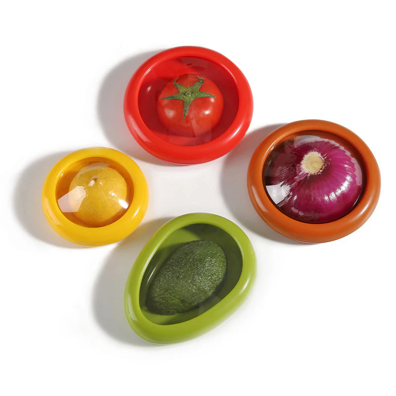 Silicon Fruit & Vegetable Storage Containers (Set of 4) - Image 6