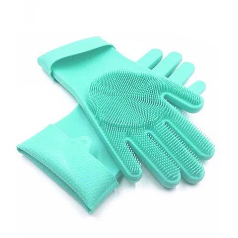 Silicone Scrubbing Gloves - Image 5