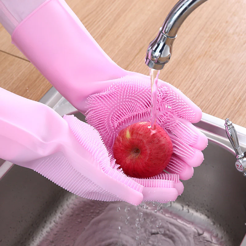 Silicone Scrubbing Gloves - Image 8