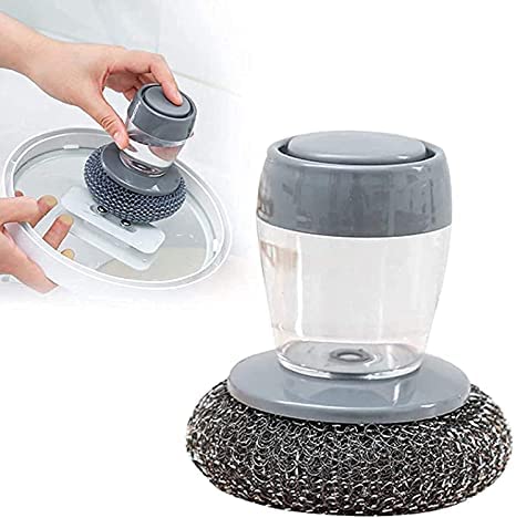 2-in-1 Soap Dispensing Scrubber (Set of 3) - Image 2