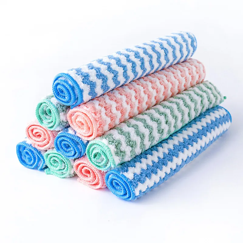 Soft Microfiber Dishwashing Cloths (Set of 10) - Image 4