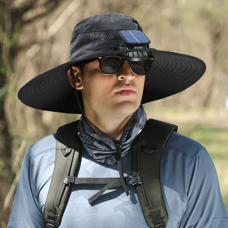 Solar Fan Hat - Image 5