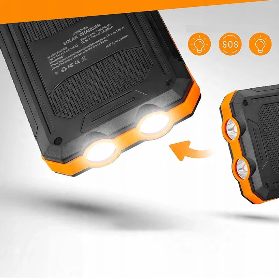 Solar Power Bank 20000mAh - Image 9