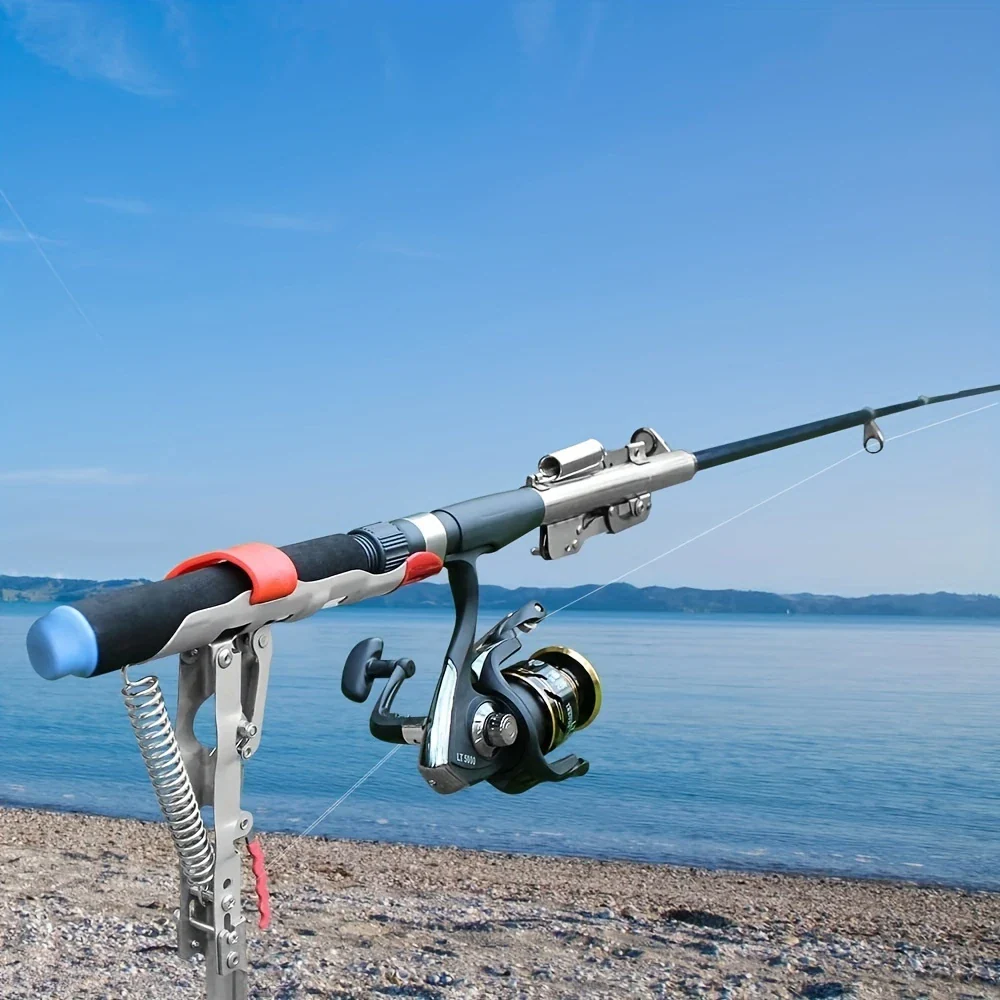Spring-Loaded Fishing Rod Holder - Image 2