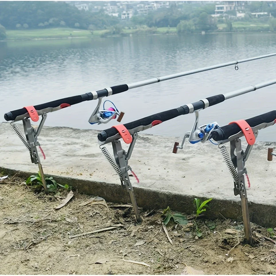Spring-Loaded Fishing Rod Holder - Image 3