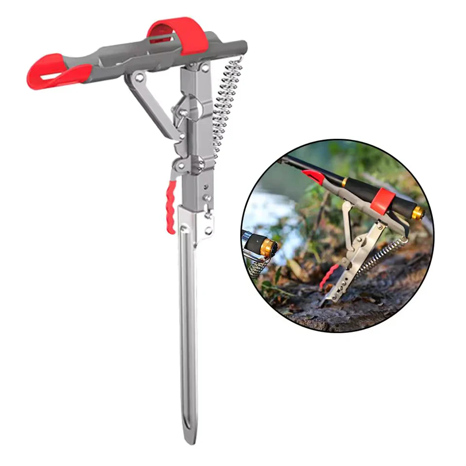 Spring-Loaded Fishing Rod Holder - Image 5