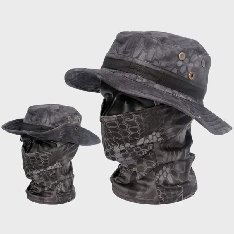 Sun Protection Hat with Face Cover - Image 12