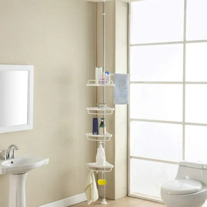 Telescopic Bathroom Storage Rack - Image 3