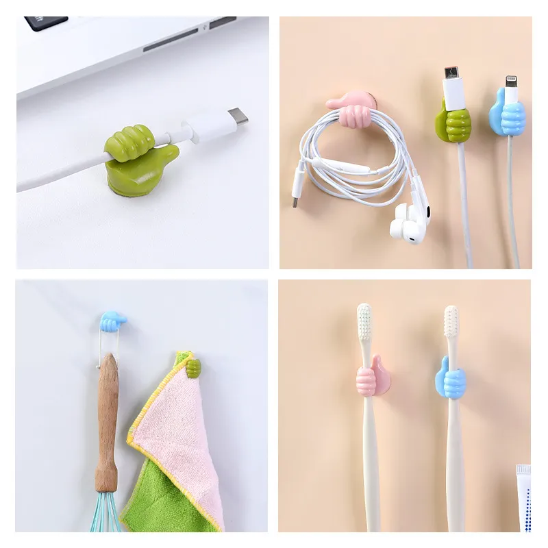 Thumbs Up Cable & Accessory Holders (Set of 10) - Image 2