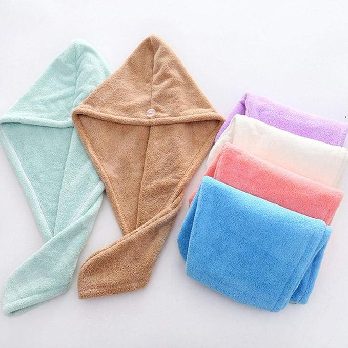 Ultra Absorbent Hair Wrap Towel - Image 3
