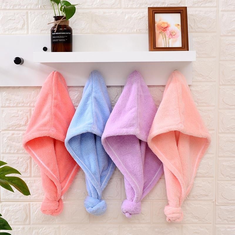 Ultra Absorbent Hair Wrap Towel - Image 6