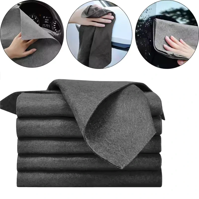 Ultra-Absorbent Microfiber Cleaning Cloths (Set of 10) - Image 2
